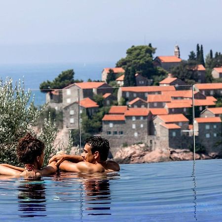 Villa Geba Boutique Hotel Sveti Stefan Bagian luar foto