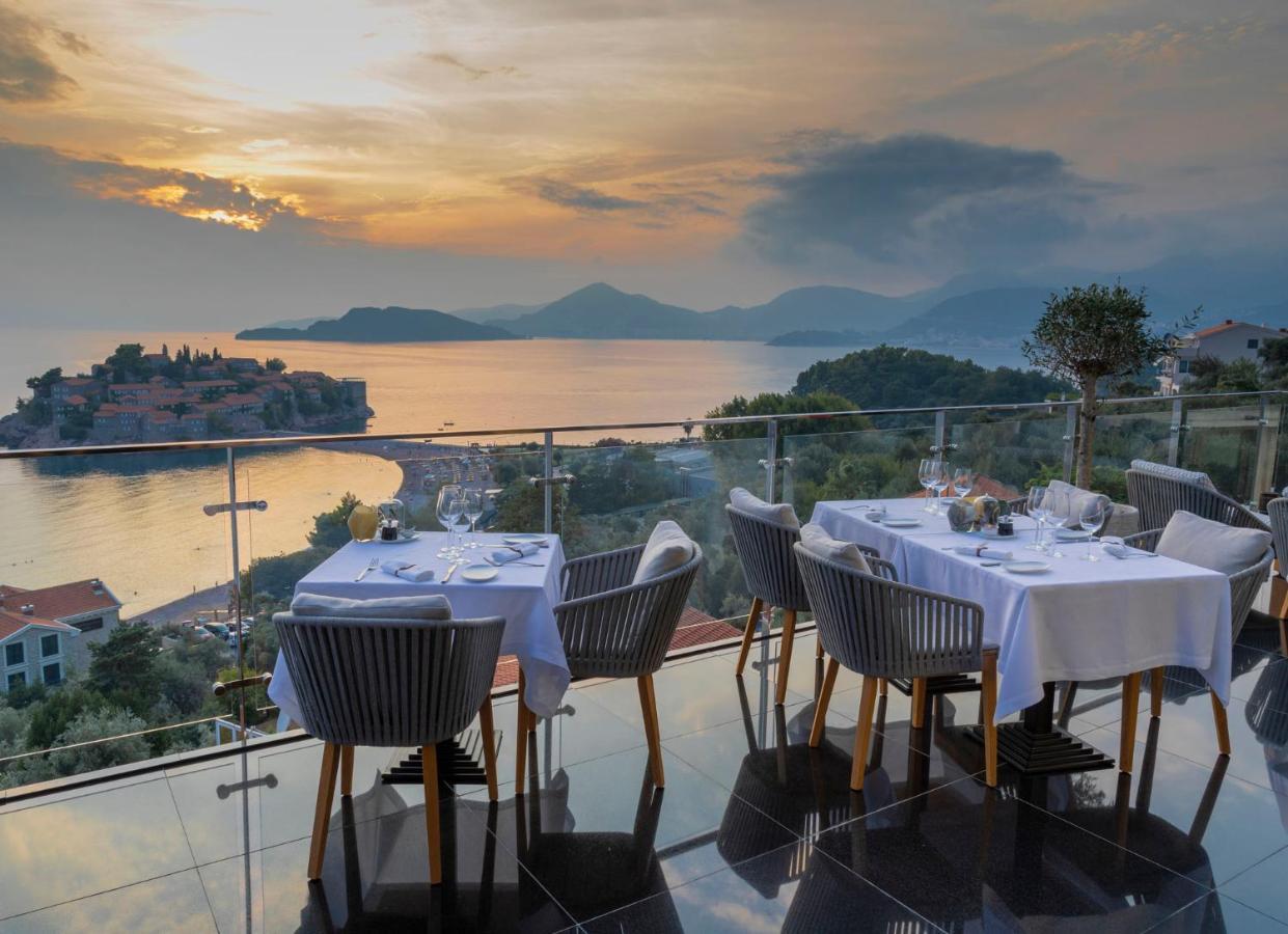 Villa Geba Boutique Hotel Sveti Stefan Bagian luar foto