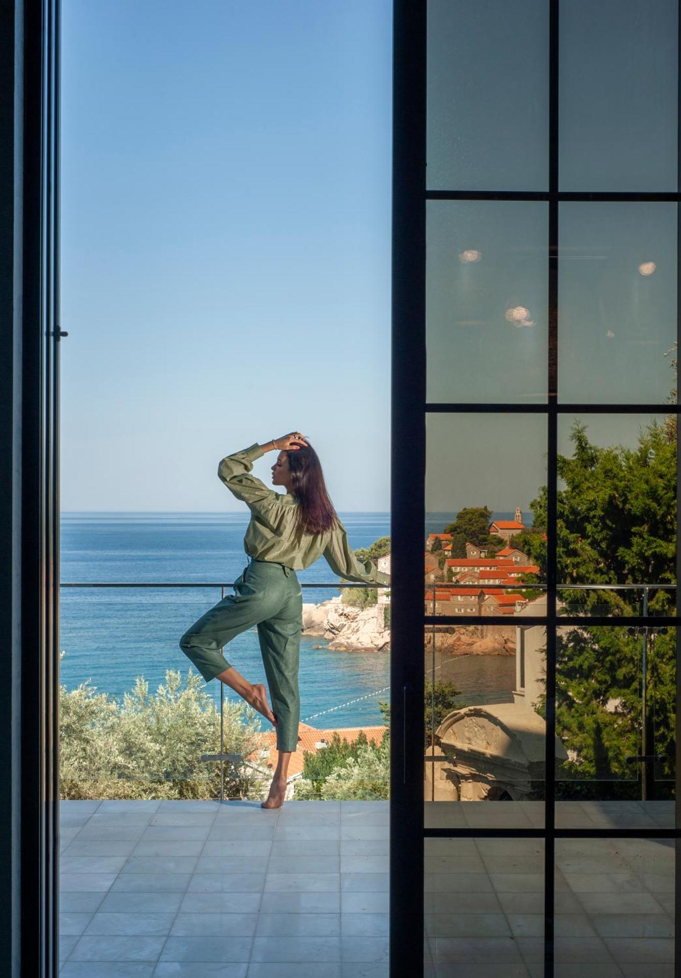 Villa Geba Boutique Hotel Sveti Stefan Ruang foto