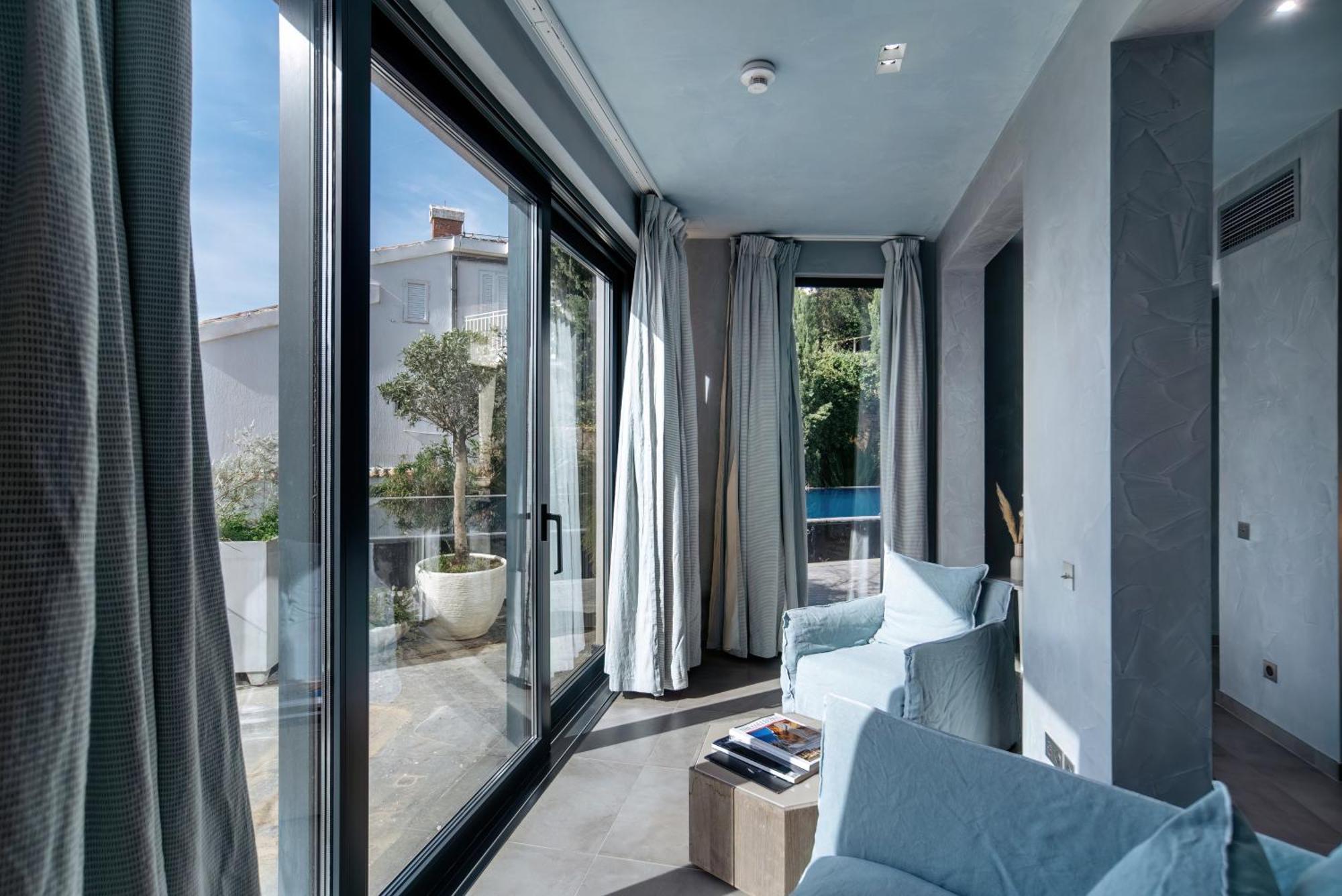 Villa Geba Boutique Hotel Sveti Stefan Ruang foto