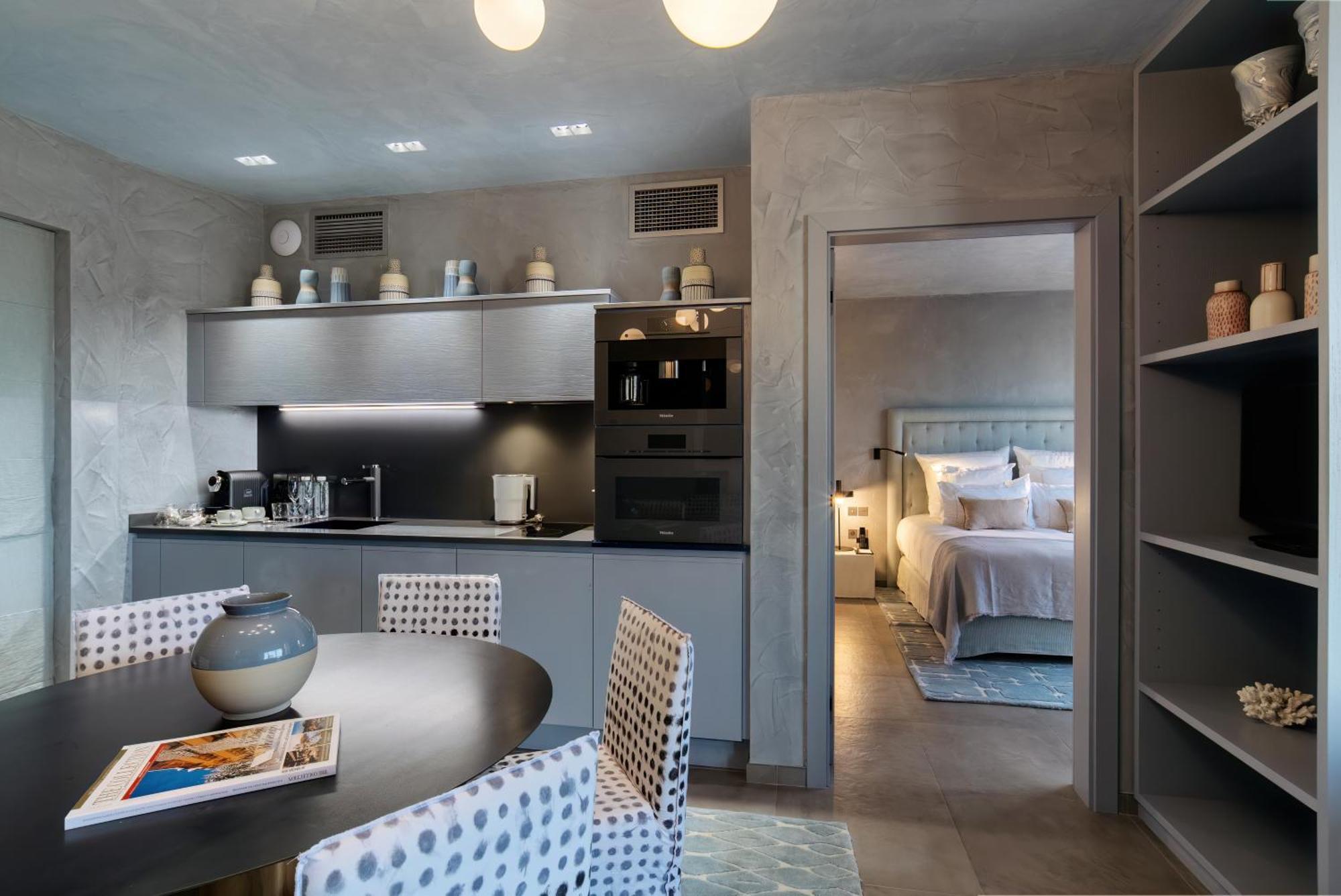 Villa Geba Boutique Hotel Sveti Stefan Ruang foto
